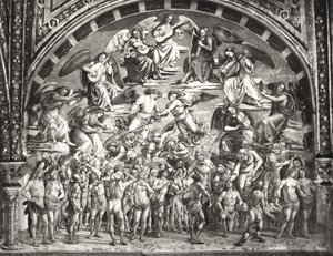 The Calling of the Chosen to Heaven by Luca Signorelli